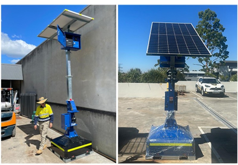 portable solar cctv tower portable solar cctv tower