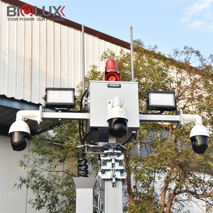 Solar Mobile Trailers For Lighting And CCTV Purposes Solar Mobile Trailers For Lighting And CCTV Purposes
